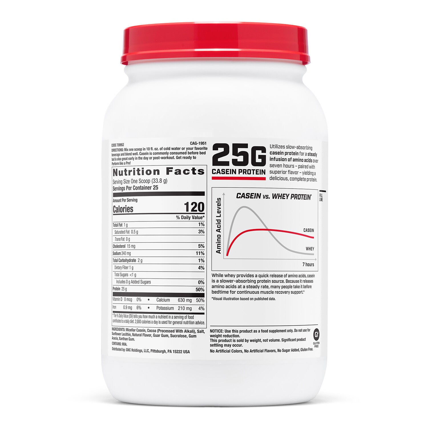 100% Casein - Chocolate Supreme (25 Servings)